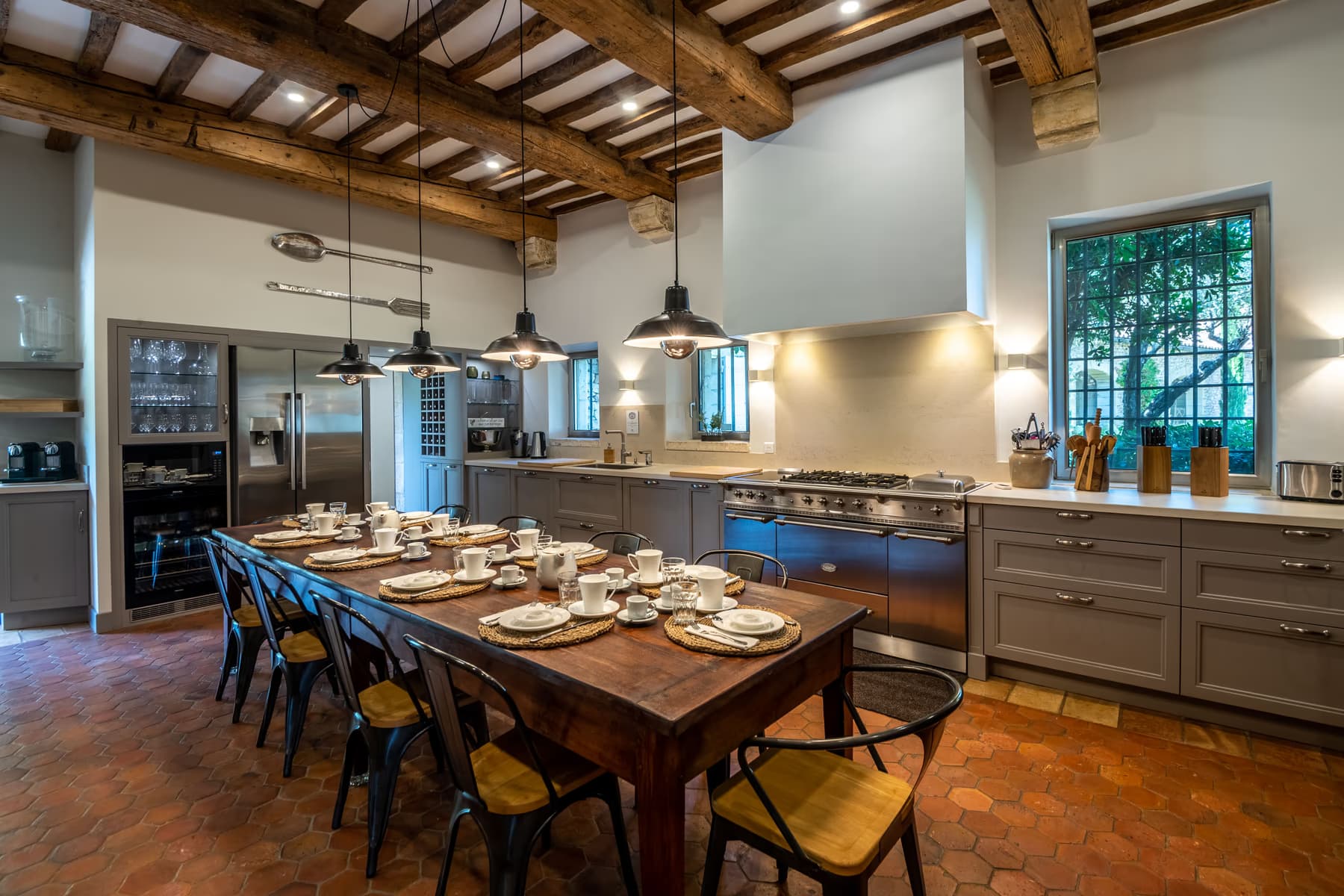 Cuisine pro, piano Lacanche