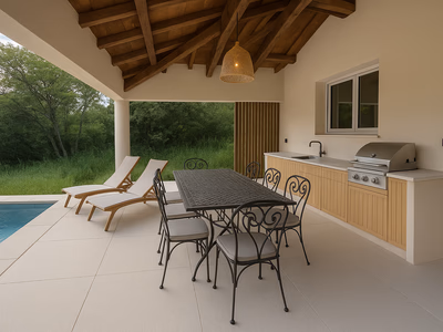 Villa de luxe aux volumes et prestations incroyables sur les hauteurs de Saint-Clément-de-Rivière