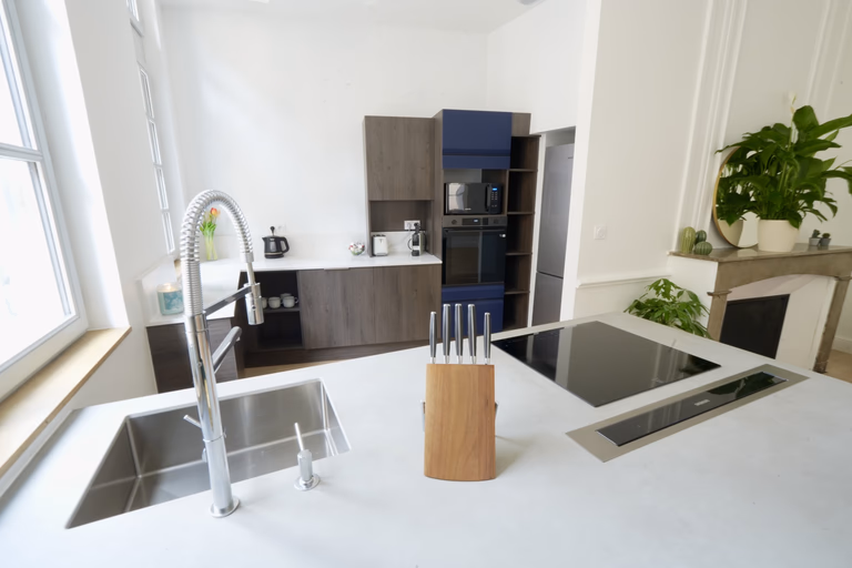 Incroyable appartement T4 de 110 m2 avec terrasse aménagée de 52 m2 en plein centre ville rénové à neuf