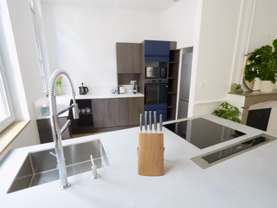 Incroyable appartement T4 de 110 m2 avec terrasse aménagée de 52 m2 en plein centre ville rénové à neuf