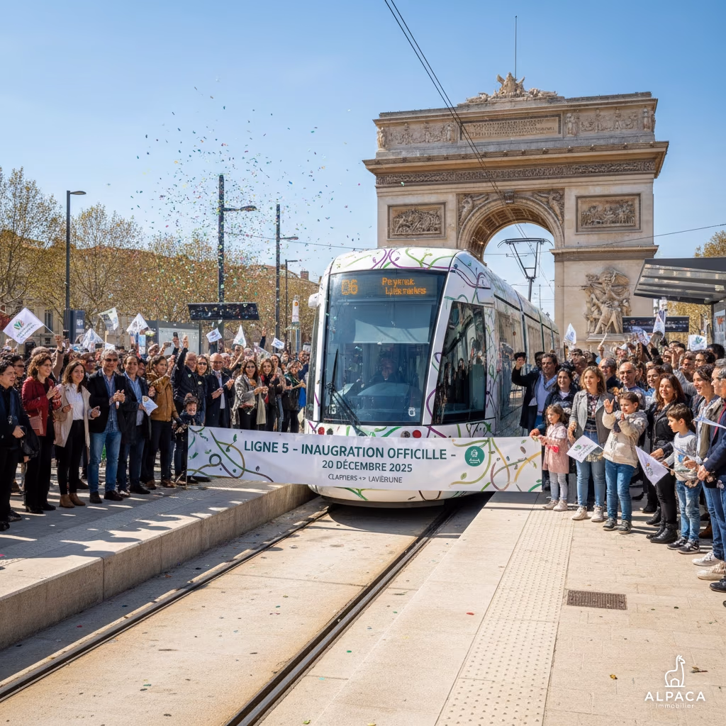 Line 5 is coming to Montpellier and the surrounding villages!