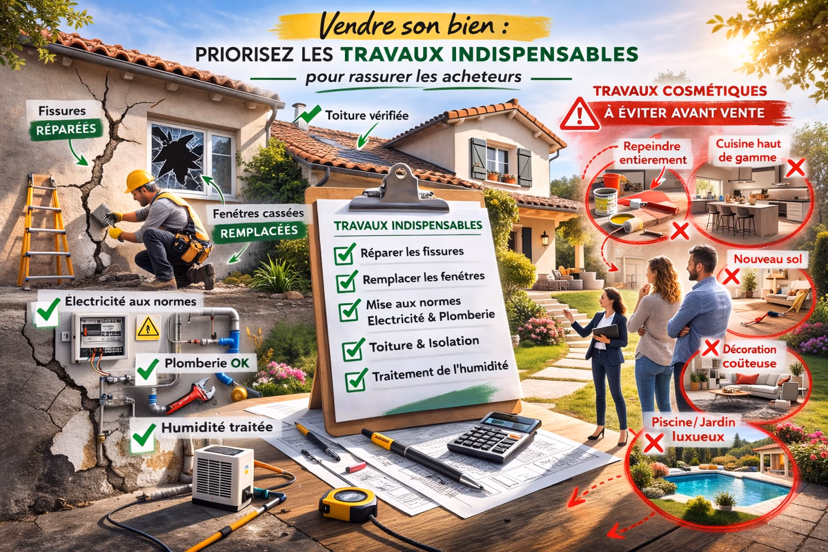 Pre-Sale Renovations: Distinguishing the Essential from the Superfluous to Reassure Without Overloading